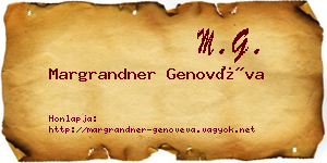 Margrandner Genovéva névjegykártya